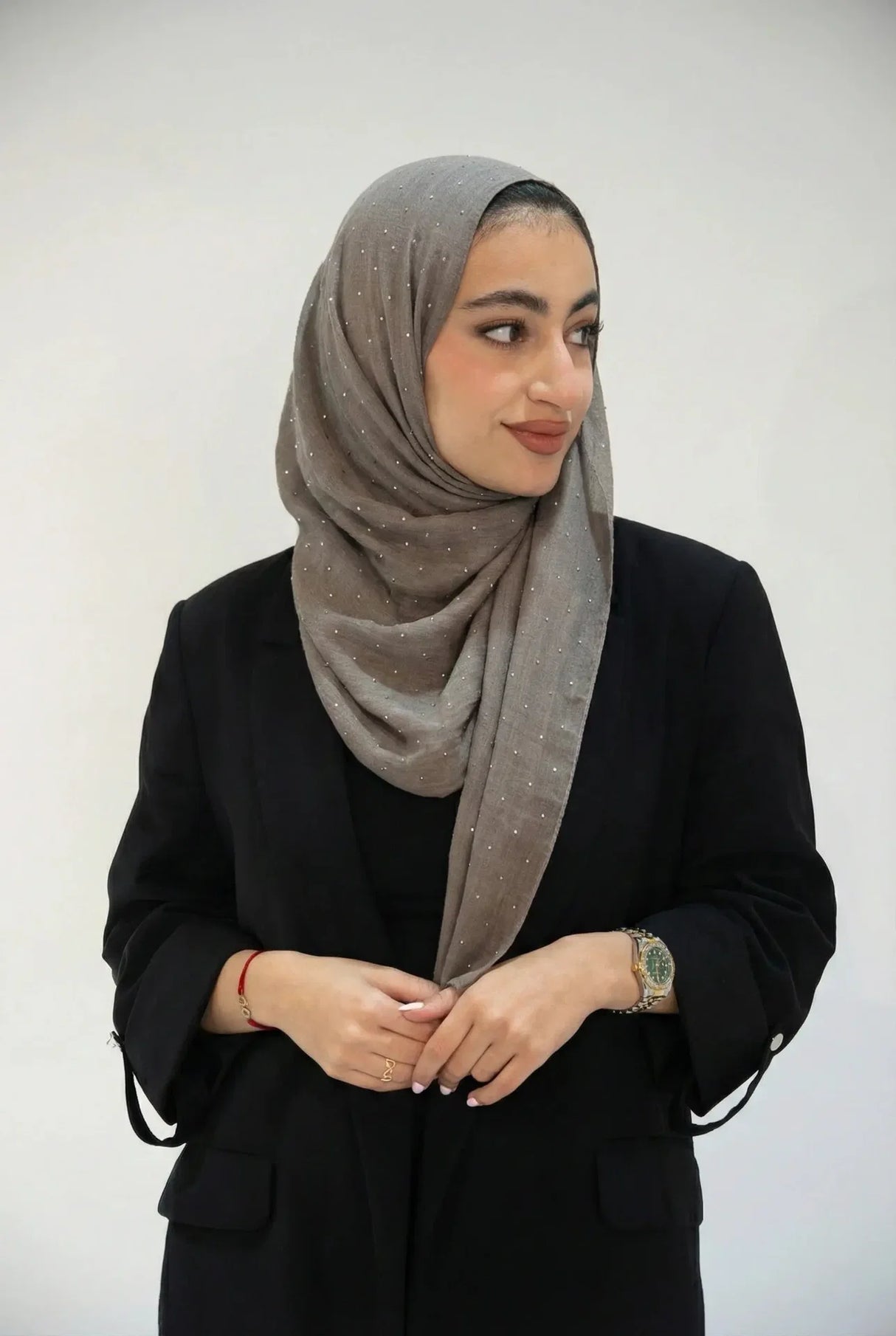 Shal Dal'aa Swarovski Hijab Smack Touch