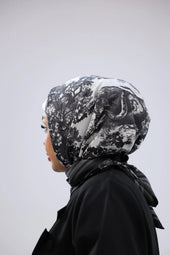 Multicolor Animal Print Square Scarf Smack Touch (Hijab)