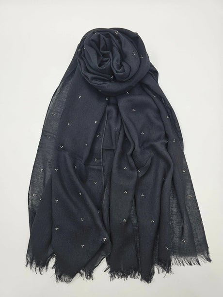 Lightweight Royal Crystal Shawl Smack Touch (Hijab)