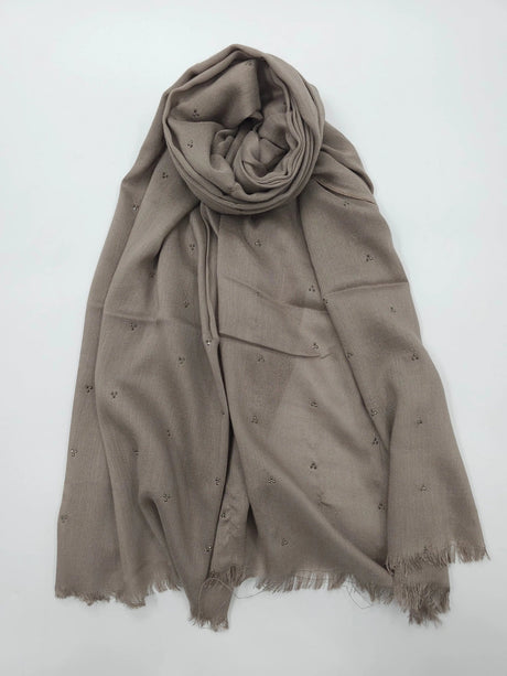 Lightweight Royal Crystal Shawl Smack Touch (Hijab)