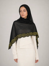 Chiffon Lace Daantel Hijab