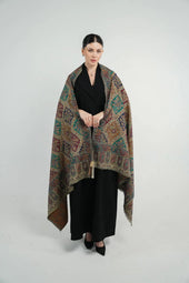 Kalamkari Pashmina Shawl Smack Touch