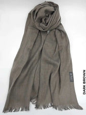 Comfort Winter Shawl Hijab Dark Brown Products