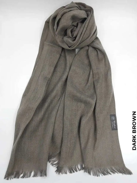 Comfort Winter Shawl Hijab Dark Brown Products