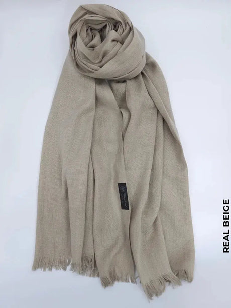 Comfort Winter Shawl Hijab Real Beige Products