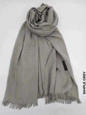 Comfort Winter Shawl Hijab Simple Grey Products