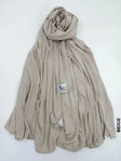 Cotton Italy Hijab | خام قطن ايطالي حجاب Beige Scarf (Hijab)
