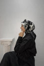Multicolor Animal Print Square Scarf Smack Touch (Hijab)