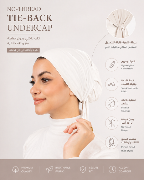 No Thread Tie Back Undercap